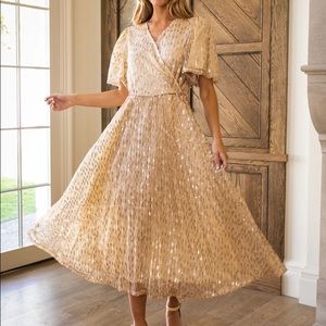 New with tags Ivy City Co Goldie Sequin dress!